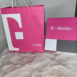 T-Mobile Shopping Bag & Empty T-Mobile Box